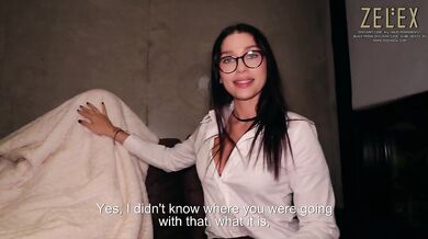 Psychologist Miss Ary hardcore sex therapy with ZELEX doll deep doggy style POV cum shot