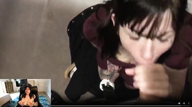 Watch my teen amateur babe get destroyed by a big dick cumshot
