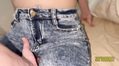 Horny stepdaughter gets fucked raw on camera for the first time