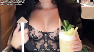 Slutty ass flashed in public parking lot then throat fucked faceswallowed exposed