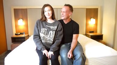 Older man seduces and breeds his friend's teenage daughter raw amateur porn
