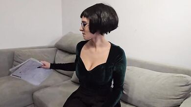 Hot teacher fucks student doggy style rough pov polska