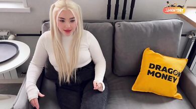 Blonde Russian slut stranger takes teen from course to doggy