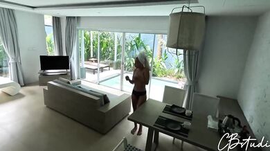 Fucked my friend's wife raw in the ass while he was away creampie filling her gaping hole