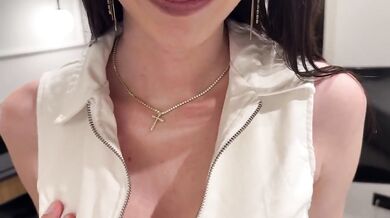Shocked by my cheating neighbor hot blowjob homemade cumshot