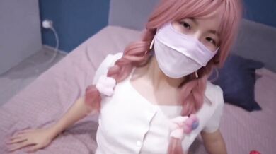 Taiwan nasty GF waterworks big debts anal cream pie