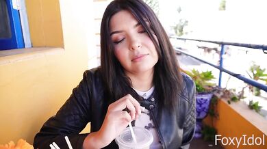 First Date Gets Rough POV Cum Eating Rough Doggy Latina Milf