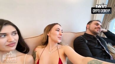 Her ass craves ANAL fuck sluts deep backstage threesome