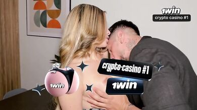 Her hungry pussy rides my big cock while she moans in the kitchen Latina whore takes every inch deep and hard