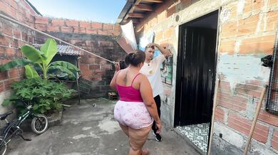 Pov Milf gets cum loaded mouth while latina licks pussy and rides big dick