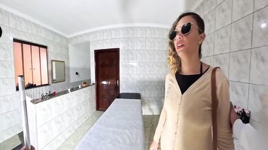Blind slut takes anal orgasms from gynecologist exam