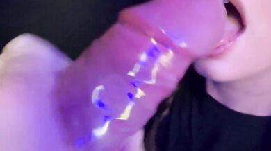 Broke the condom and swallowed every drop of johny sins big dick cum in my mouth