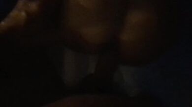 Fucking in the jacuzzi at the public party friends watched while she got a blowjob