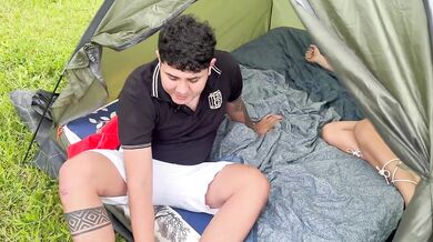 glamping stepsis squirted till she choked on my cum