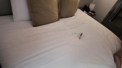 Huge cock creampie wife gets destroyed by friend while husband films