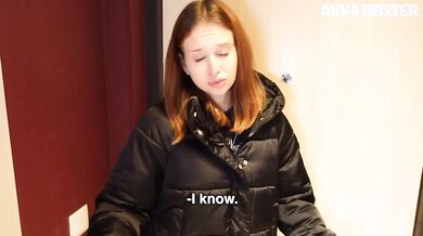 My girlfriend's friend came with strange questions POV dirty talk creampie without condom