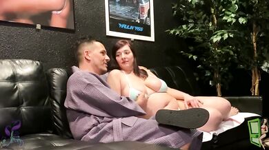 The GreenDoor Fuckast mom rides thick cock with squirting pussy