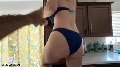 Oops my Stepmom Tripped ON MY DICK Again Jane Cane creampie doggy POV