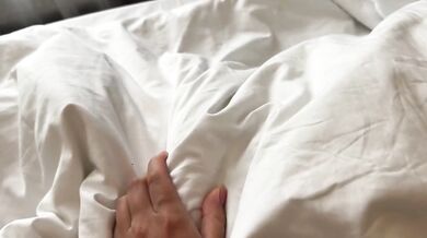Morning milked by my pregnant hot milf wife gagging on my cock till her belly bulges