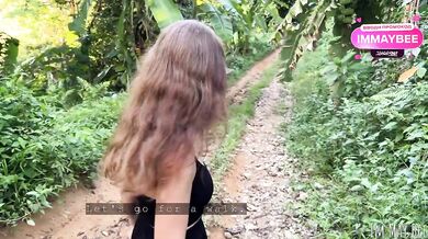 Second date turns public jungle fuck with deep throat and cumshot