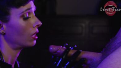 Failed Cum Countdown with Latex Gloves Edging Throbbing Handjob