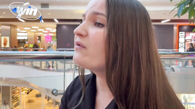 Rude girl became a submissive cock sucker for cum on face blowjob for money