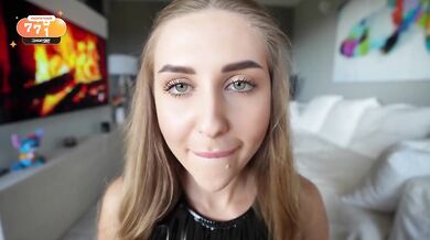 Hard POV blowjob wrecked her face with big cum deep throat cowgirl sloppy ride