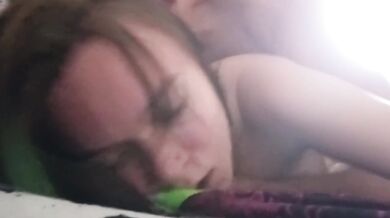 Stepdad demolishes stepdaughter while she fake talks to mom on phone rough hardcore fuck