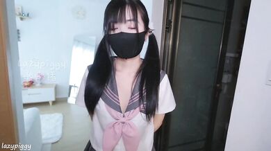 My sister sleeps while I fuck her boyfriend in front of her deep POV
