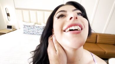Brit babe gets fucked hard facial blowjob doggystyle riding big cock