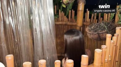 Do you like watching me in the shower touching myself Colombia petite latina teen solo masturbation
