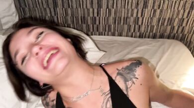 Wet whore gets destroyed by huge cock multiple squirting orgasms real homemade POV facial 4K HD