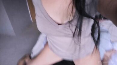 Silent and brutal cowgirl fucking 18yo latina in rough doggystyle