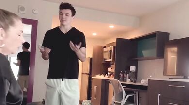 Stepmom Danni Jones gets destroyed by her dumb blonde stepson Josh Rivers Full body massage turns into a fuck fest