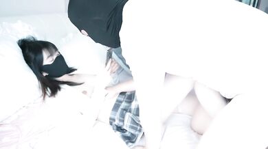 Asian coworker gets creampied in the office white cunt