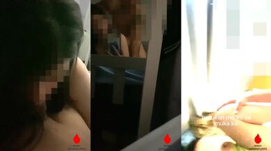 OFW Wife Gaped Silenced Choked with Creampie from Kabit