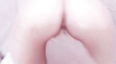 My stepsister's massage turned into brutal fucking her tight pink pussy