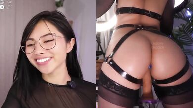 Natural cock tease gets fucked dripping cum in pussy