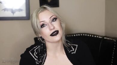 Therapist ruins blonde alt girl with dildo and dirty talk until she’s cumming hard