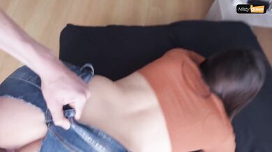 Stepdaughter's cleaning left me with a massive hardon I couldn't fake