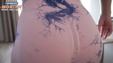 Sorry Stepsis Ripped Leggins Rough Fucked Oiled Ass Yummy Creampie