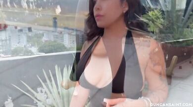 Mexican babe gets stuffed raw huge ass on monster cock