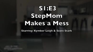 StepMom Makes A Mess While Sucking Dick Big Ass Stepmom Fucked Hard