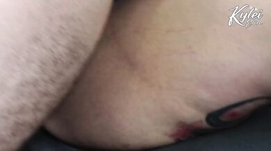 Watch me destroy my wet pussy with stepbrother rough hardcore sex