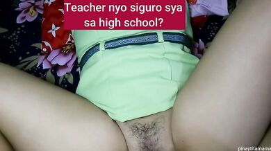 Chalk smelling teacher destroyed in missionary creampie fury