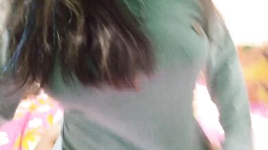 Latina stepsister riding my stepbrother until he takes control