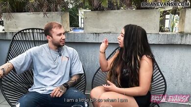 Verito Aguas gets gagged and fucked raw in a scorching mexican interview