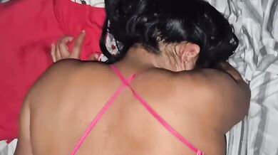 Cheating wife gets multiple screaming orgasms while husband works fucked raw in real amateur home video