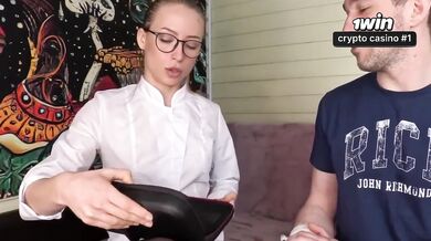 Doctor Destroys Nurse’s Tight Pussy Raw Hardcore Blowjob