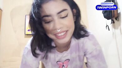 Stepsister caught watching porn raw doggy style fucked by stepbrother